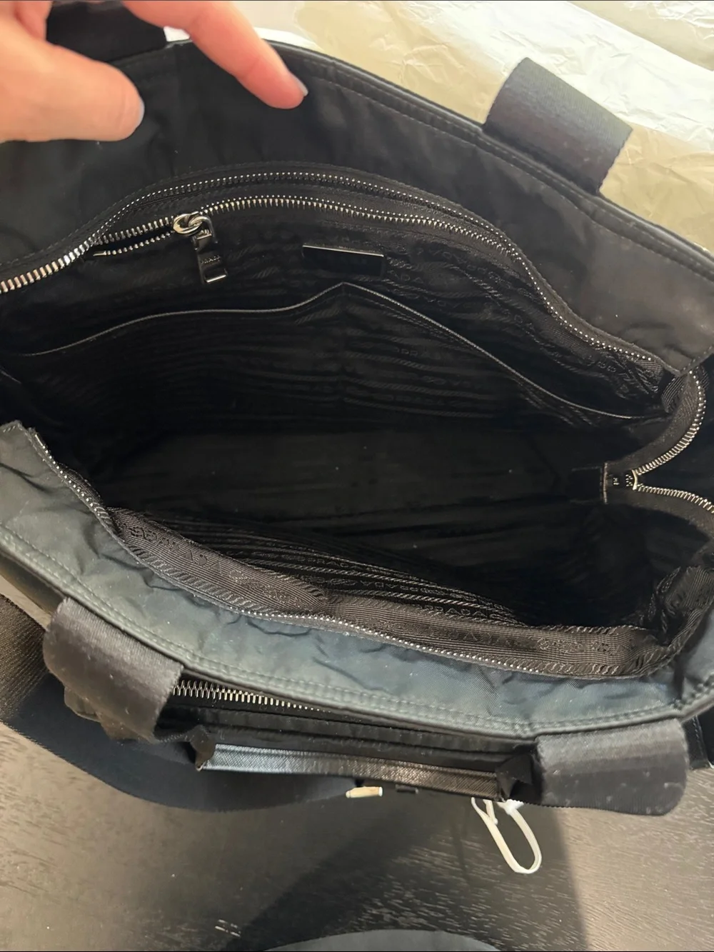 Prada nylon diaper